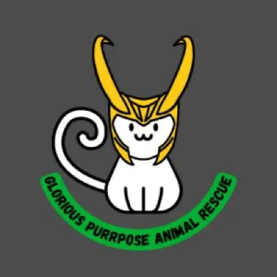 Glorious Purrpose Animal Rescue logo